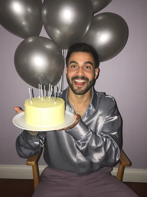 Birthday Afterparty: reference scene with a man