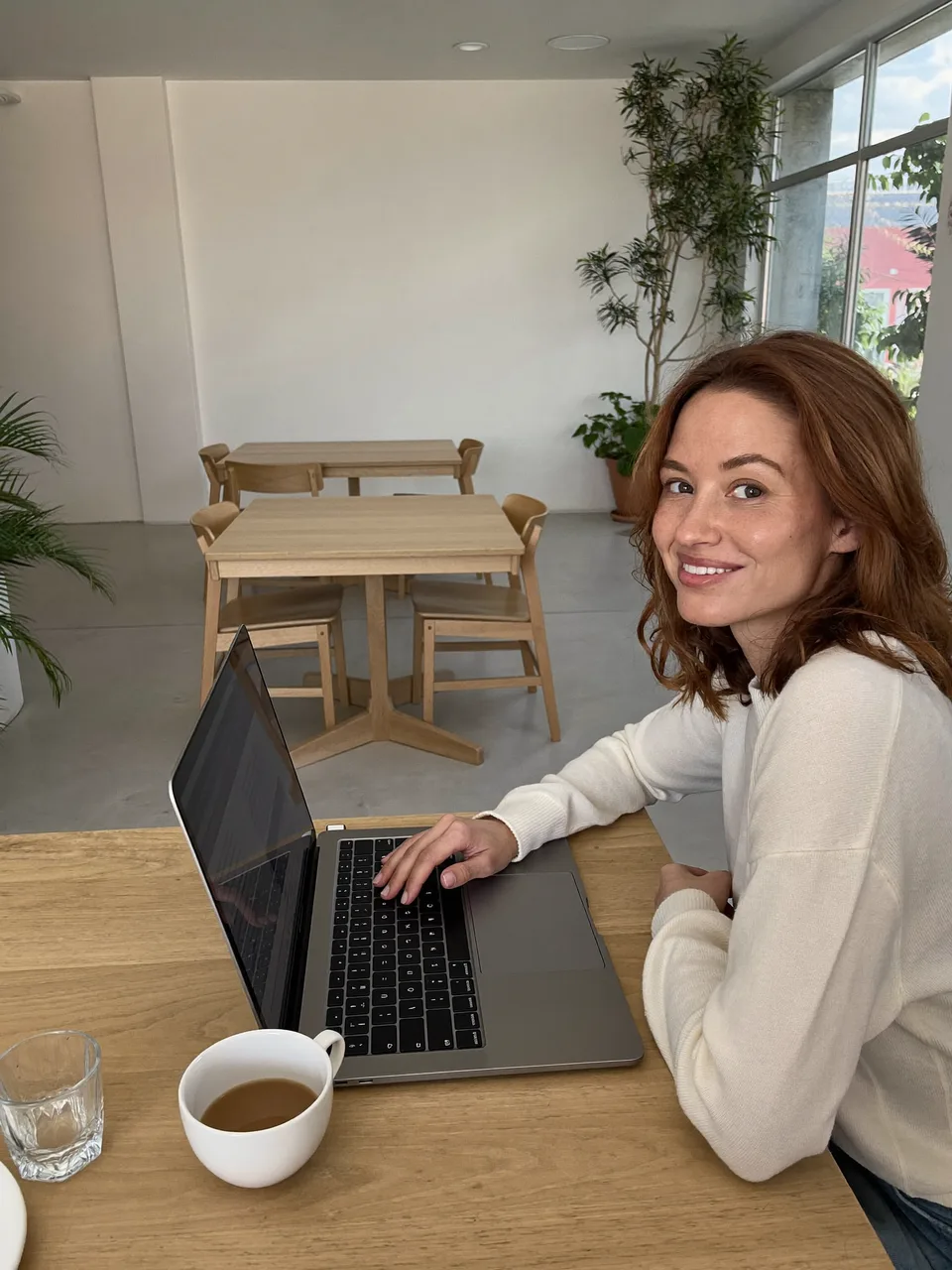 Creative Workspace: reference scene with a woman